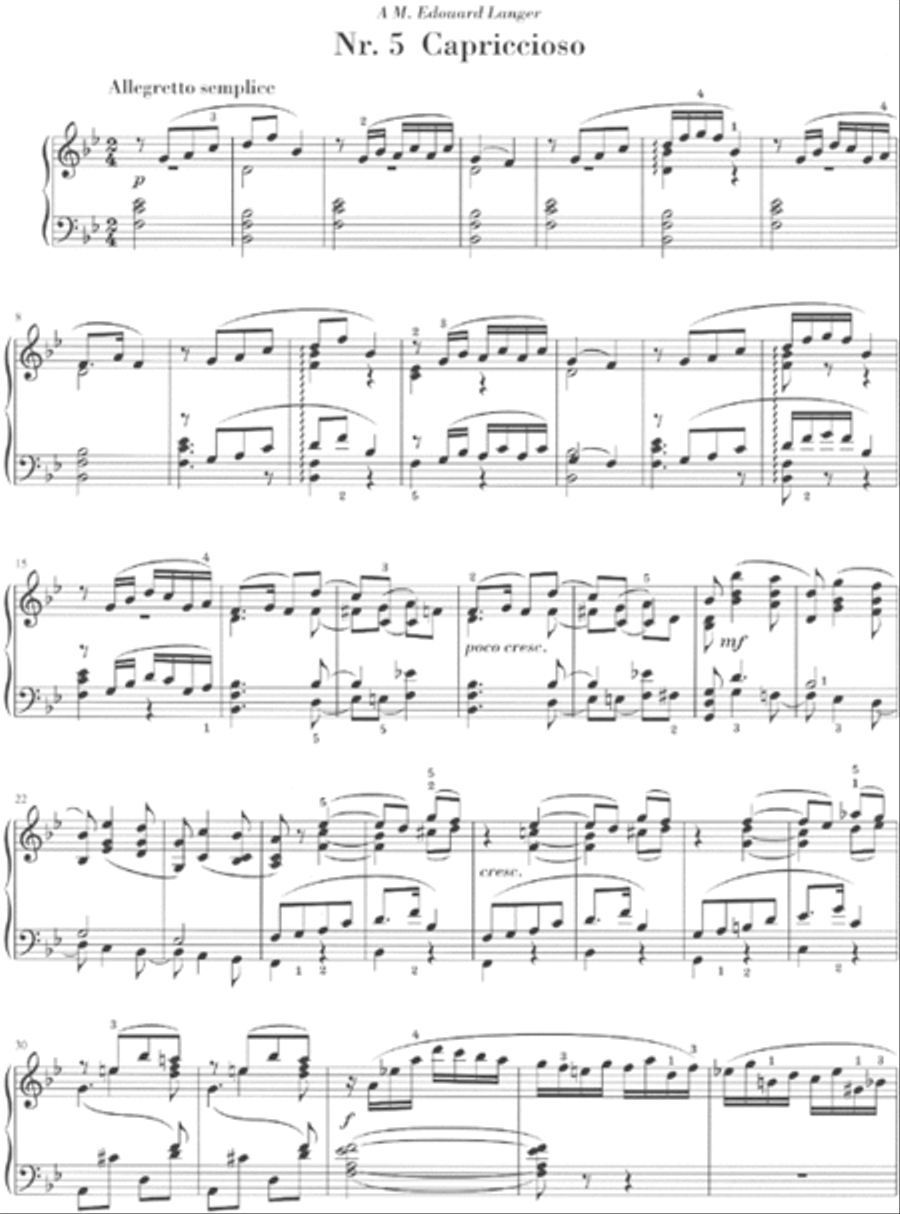 6 Piano Pieces, Op. 19 Piano Solo scores gallery preview page 6