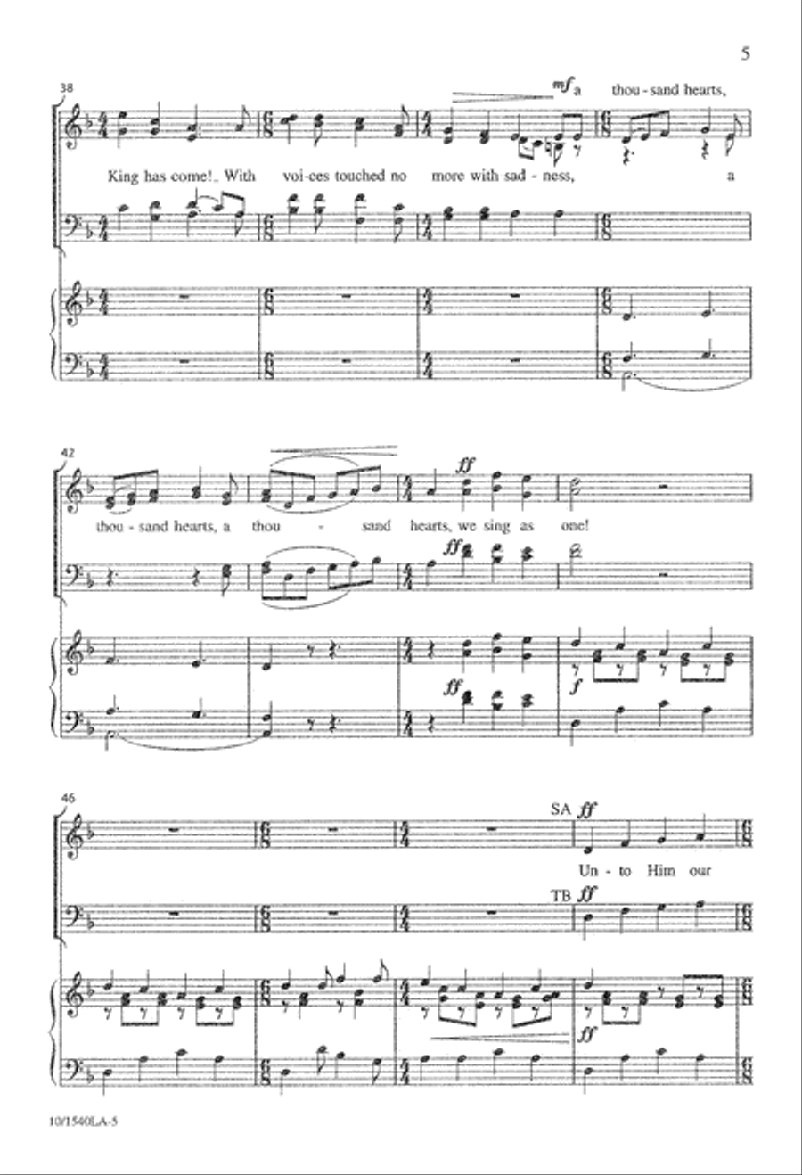 Sing We Now 4-Part scores gallery preview page 5