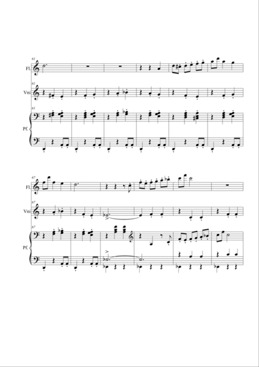 Anitra's Dance Trio Anitra's Dance Trio Flute scores gallery preview page 6