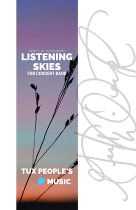 Book cover for Listening Skies