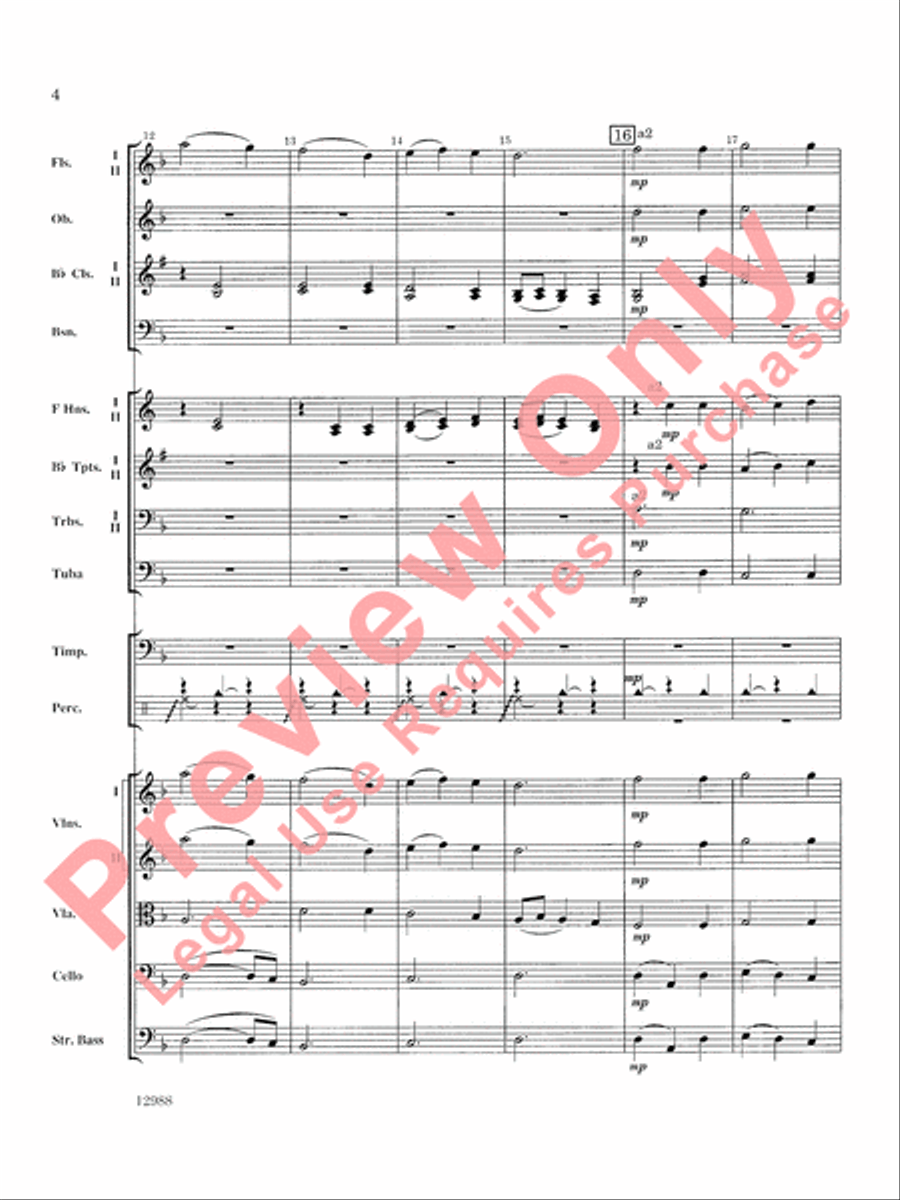 A Bach Christmas A Bach Christmas Full Orchestra scores gallery preview page 5