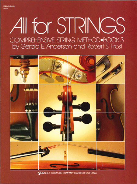 All For Strings Book 3-string Bass
