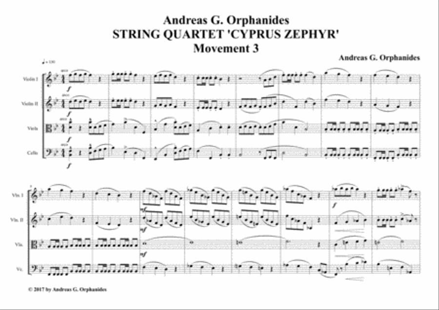 STRING QUARTET 