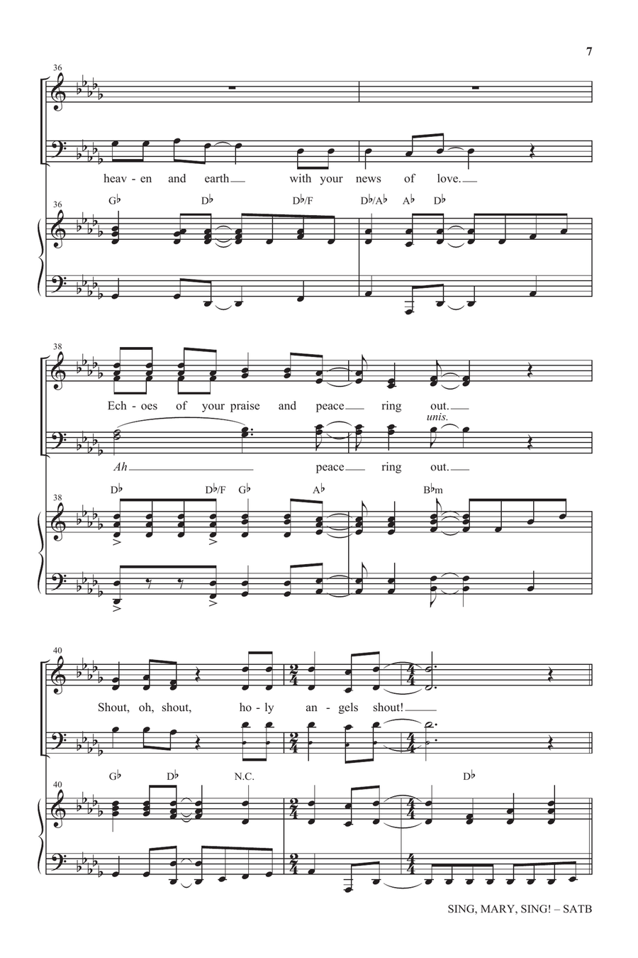 Sing, Mary Sing!