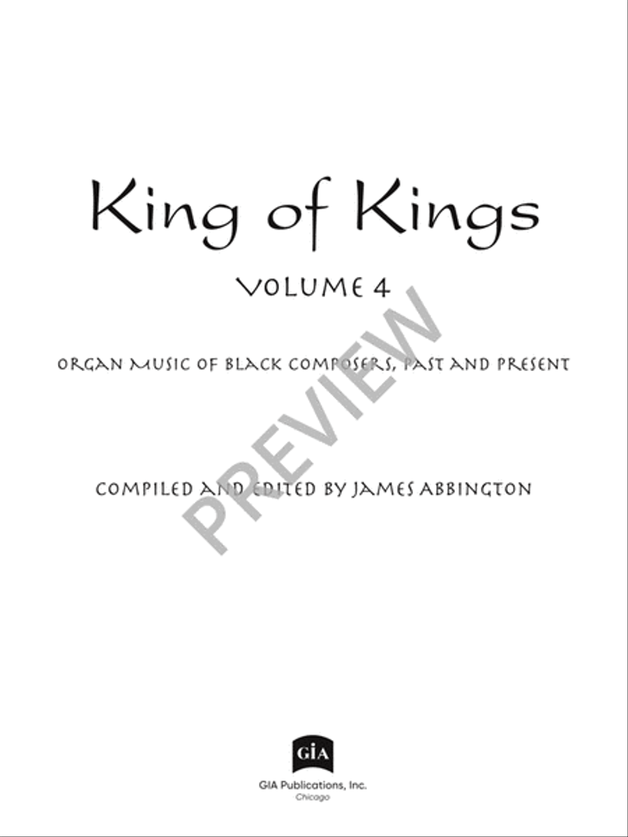 King of Kings - Volume 4 King of Kings - Volume 4 Sacred scores gallery preview page 3