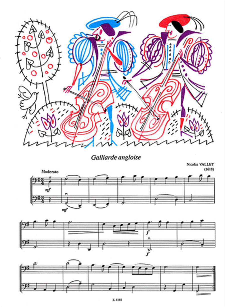 Violoncello Duos for Beginners – Volume 1 String Duet scores gallery preview page 3