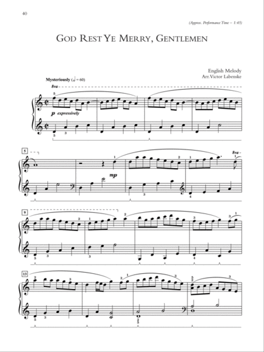 Sunday Morning Christmas Companion Piano Solo scores gallery preview page 2
