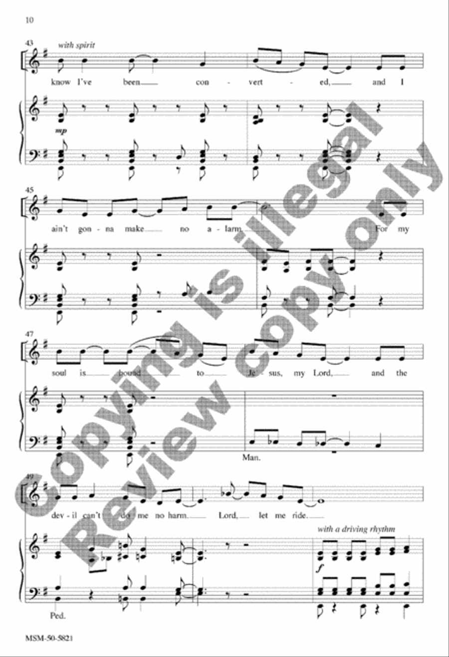 If I Got My Ticket If I Got My Ticket 3-Part scores gallery preview page 24