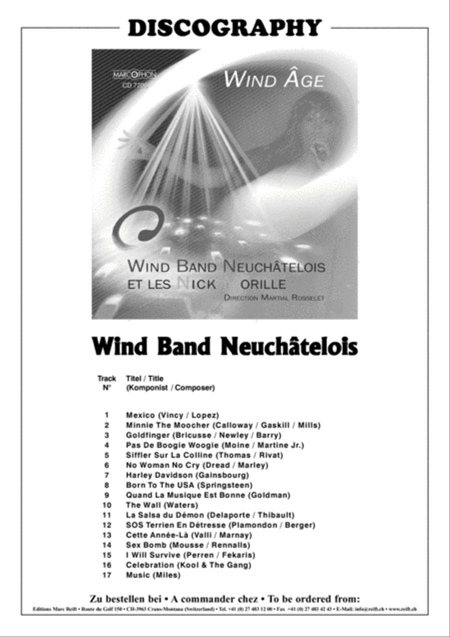 Celebration Concert Band scores gallery preview page 3
