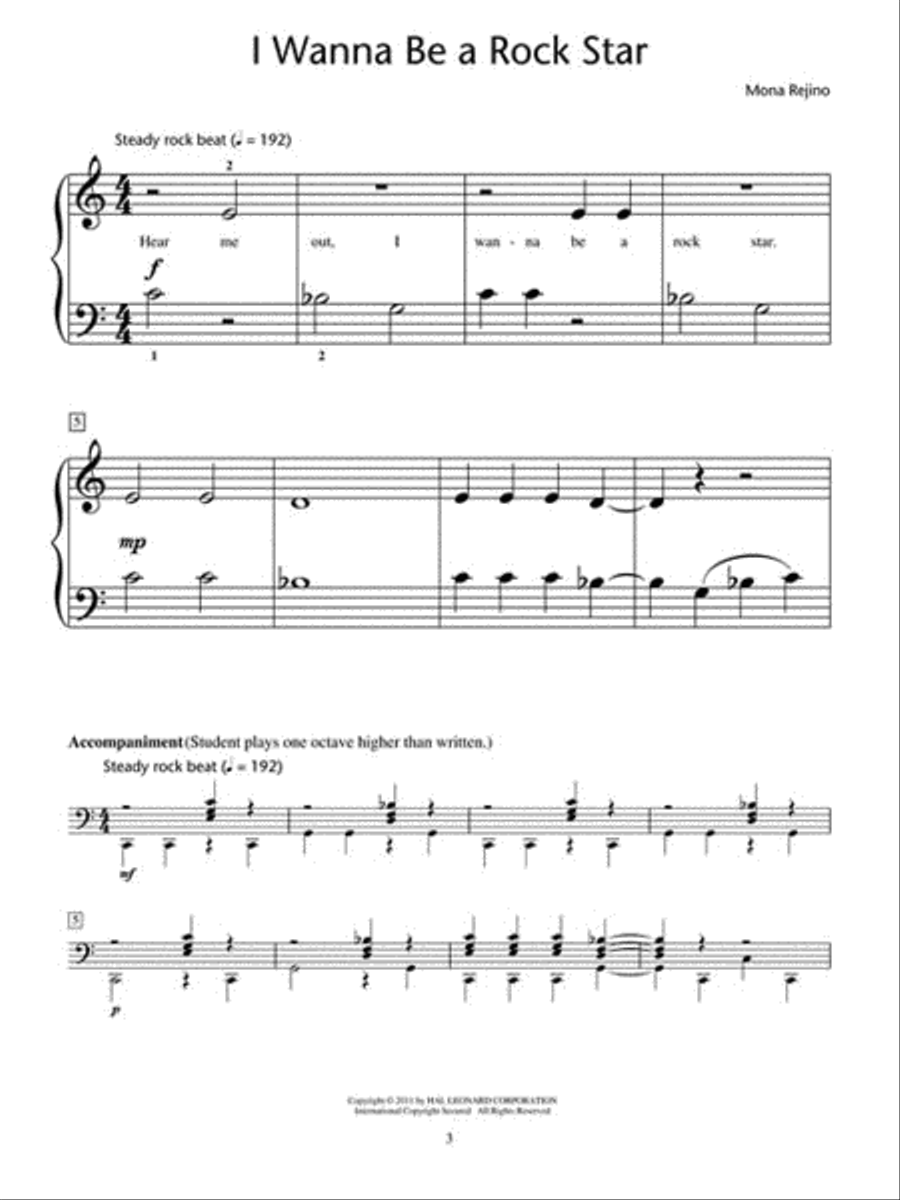 Just for Kids Piano Method scores gallery preview page 3