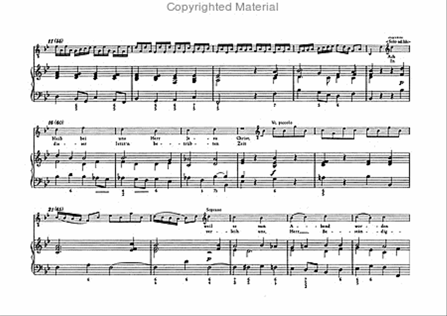 Bleib bei uns, denn es will Abend werden, BWV 6 Organ scores gallery preview page 4
