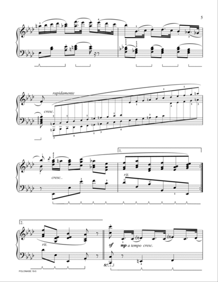 Chopin A-Flat Polonaise Opus 53 A-Flat Major 