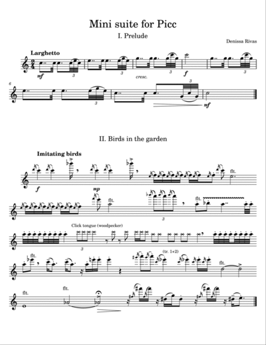 Mini Suite for picc Part scores gallery preview page 3