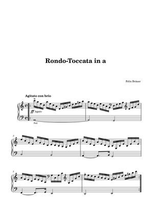 Book cover for Rondo-Toccata in a-Moll