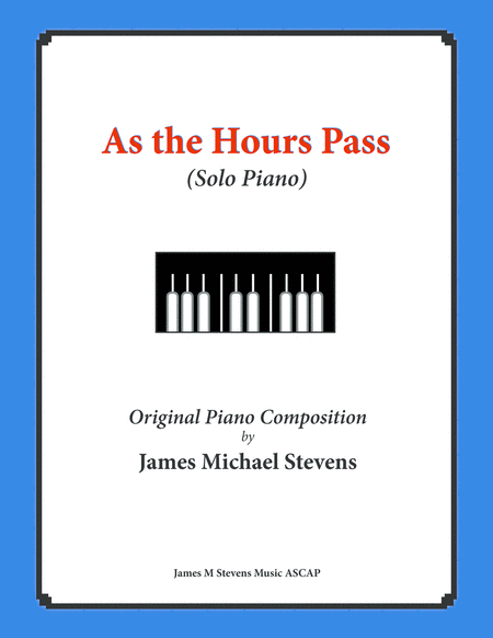 As the Hours Pass (Solo Piano) image number null