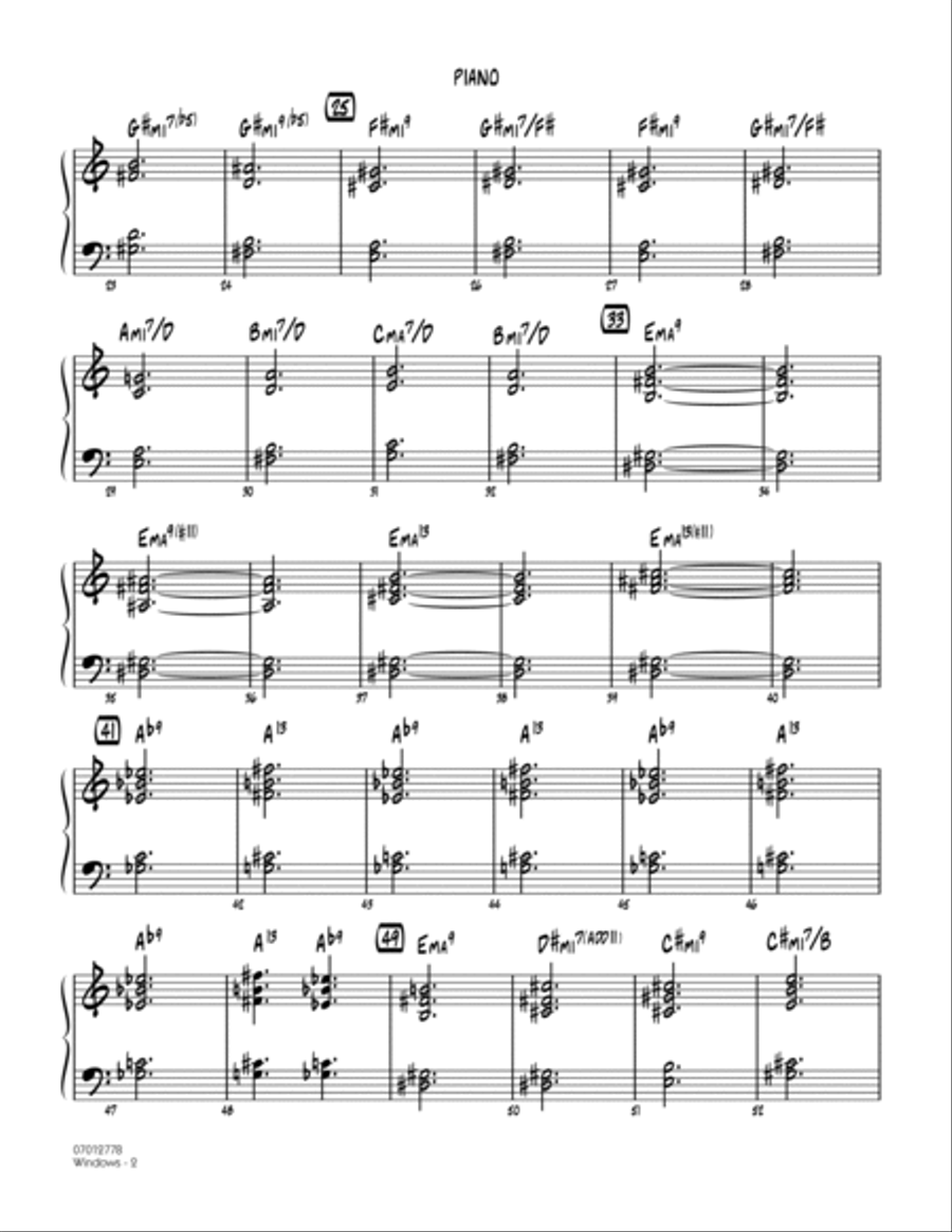 Windows - Piano