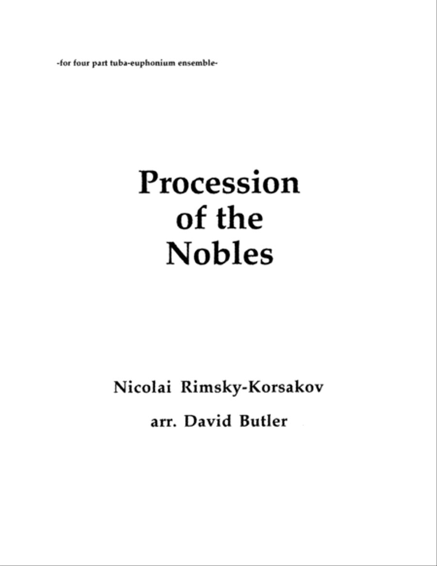 Procession of the Nobles EETT scores gallery preview page 2