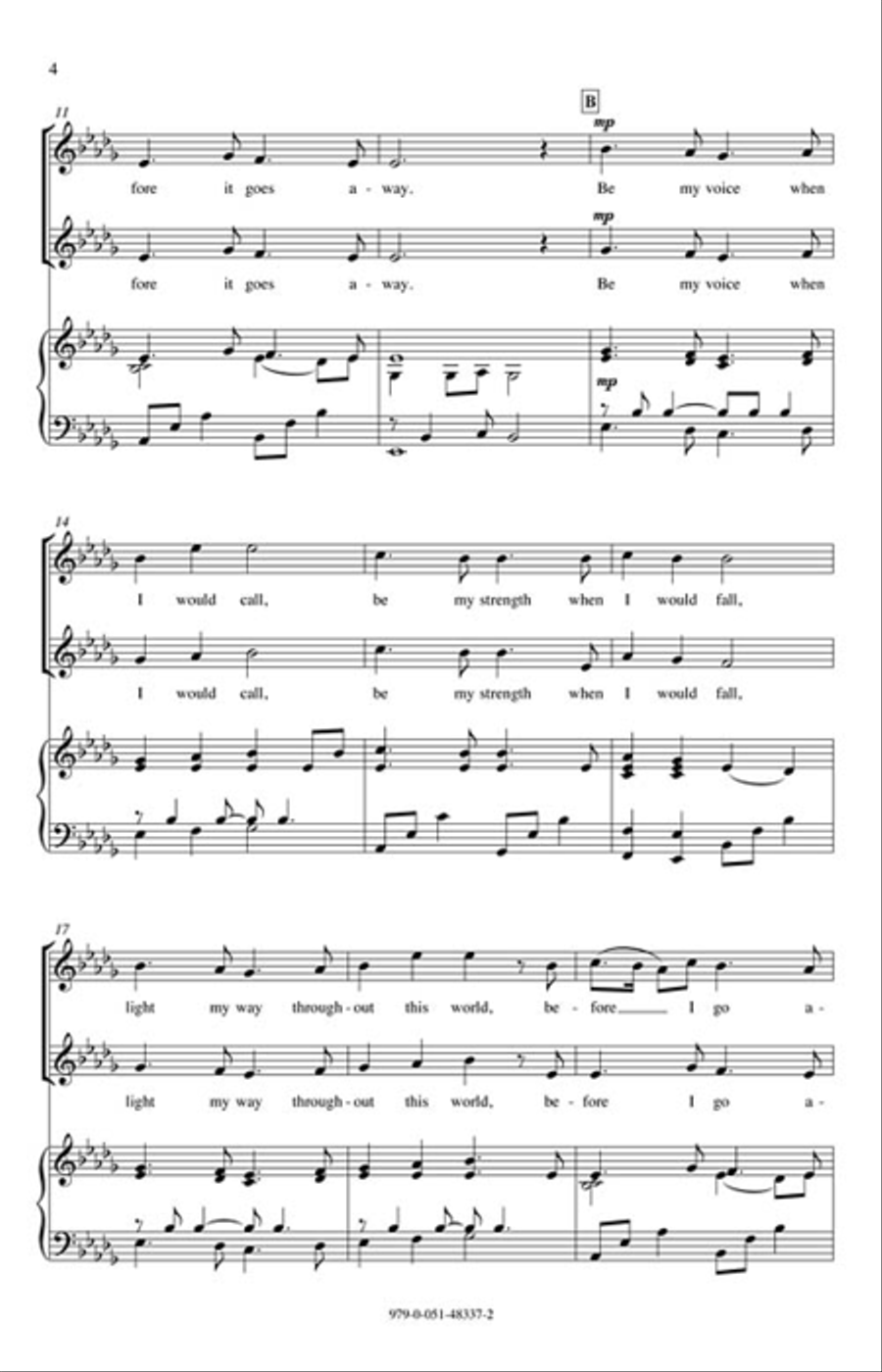 Be With Me 2-Part scores gallery preview page 3