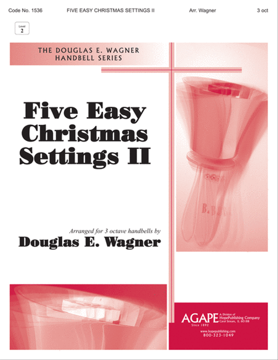 Five Easy Christmas Settings 3-Octaves scores gallery preview page 1