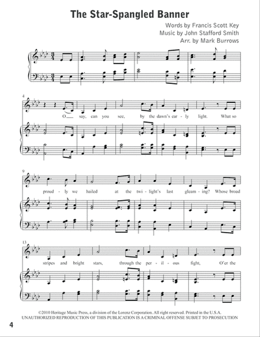 Play Ball! Unison Choir scores gallery preview page 5