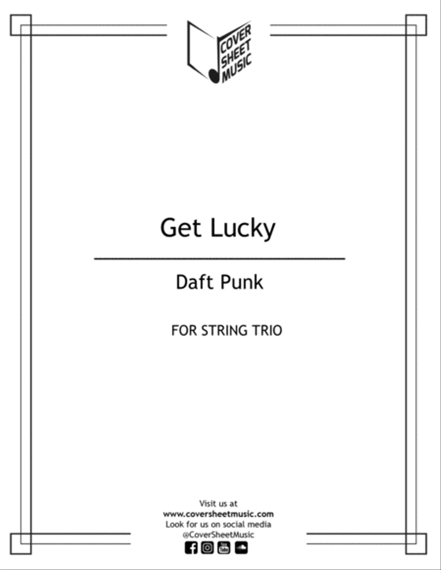 Get Lucky Get Lucky String Trio scores gallery preview page 1