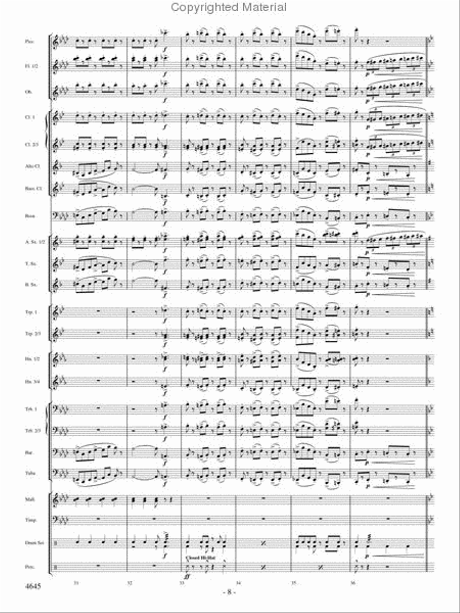 New York: 1927 Concert Band scores gallery preview page 7