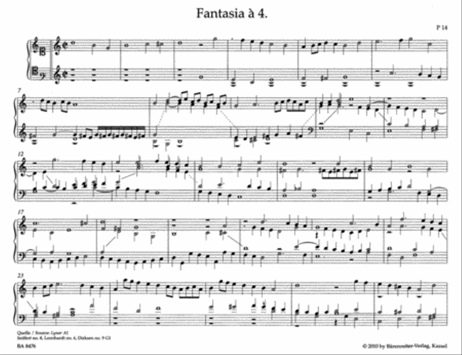 Complete Organ and Keyboard Works, Volume II.2: Polyphonic Works (Part 2) Harpsichord scores gallery preview page 2