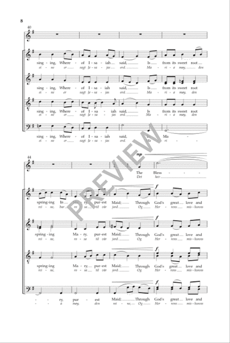 Spotless Rose Divisi scores gallery preview page 9