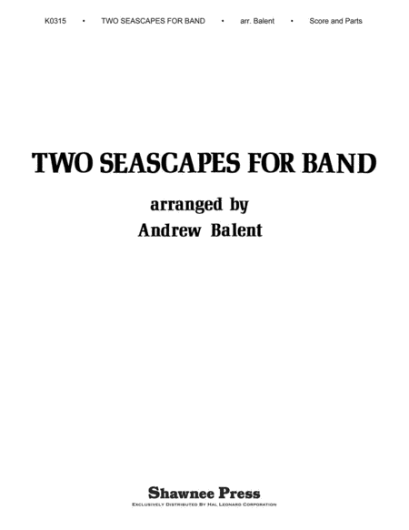 Two Seascapes for Band