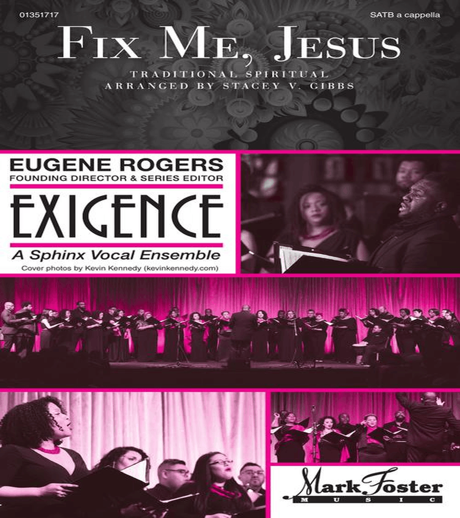 Fix Me, Jesus Fix Me, Jesus 4-Part scores gallery preview page 2