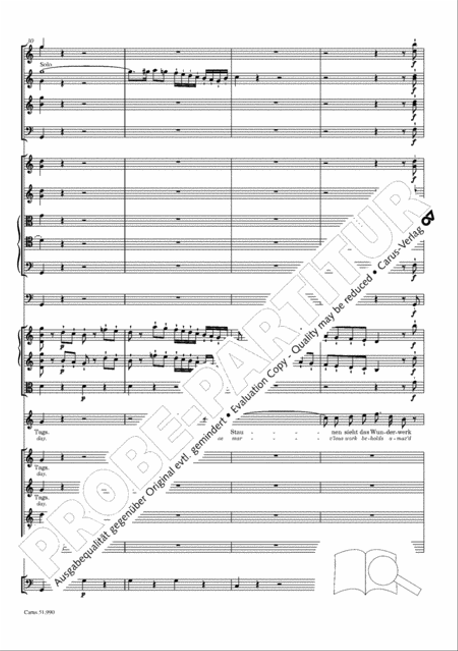 The Creation (Die Schopfung) 4-Part scores gallery preview page 67