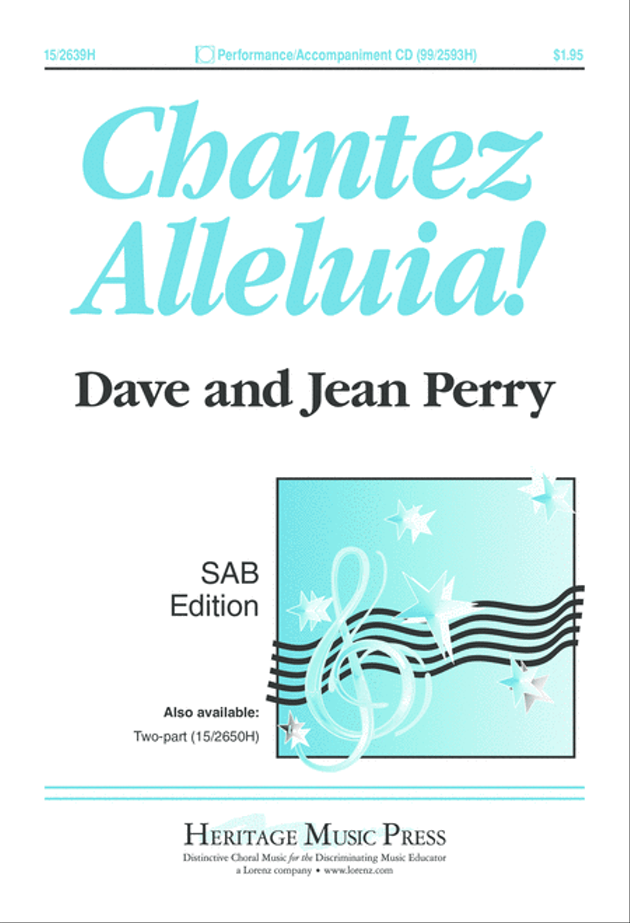 Chantez Alleluia! 3-Part scores gallery preview page 2