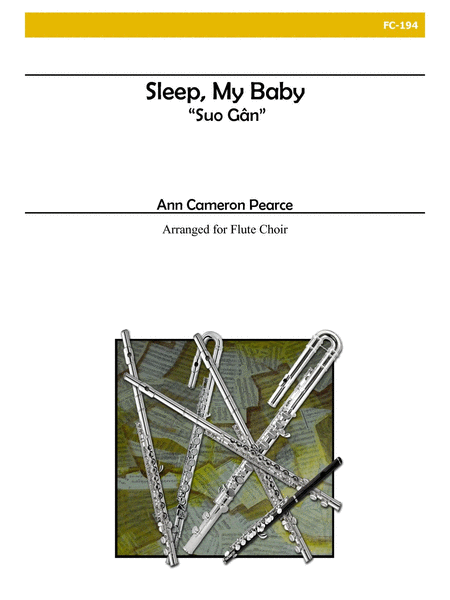 Sleep, My Baby (Suo Gan) for Flute Choir