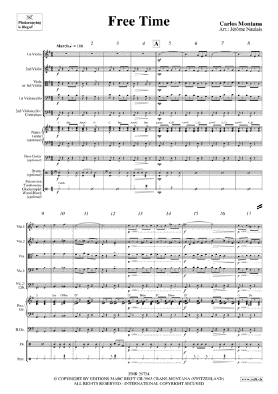 Free Time String Quintet scores gallery preview page 3