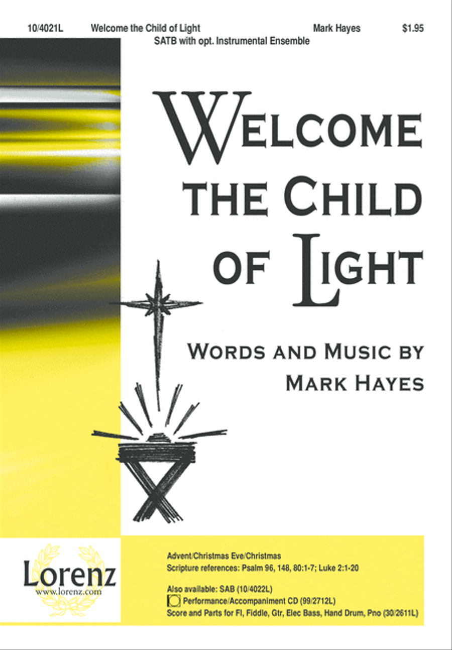 Welcome the Child of Light 4-Part scores gallery preview page 2
