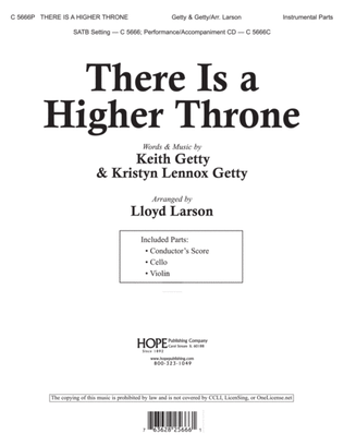 Book cover for There Is a Higher Throne