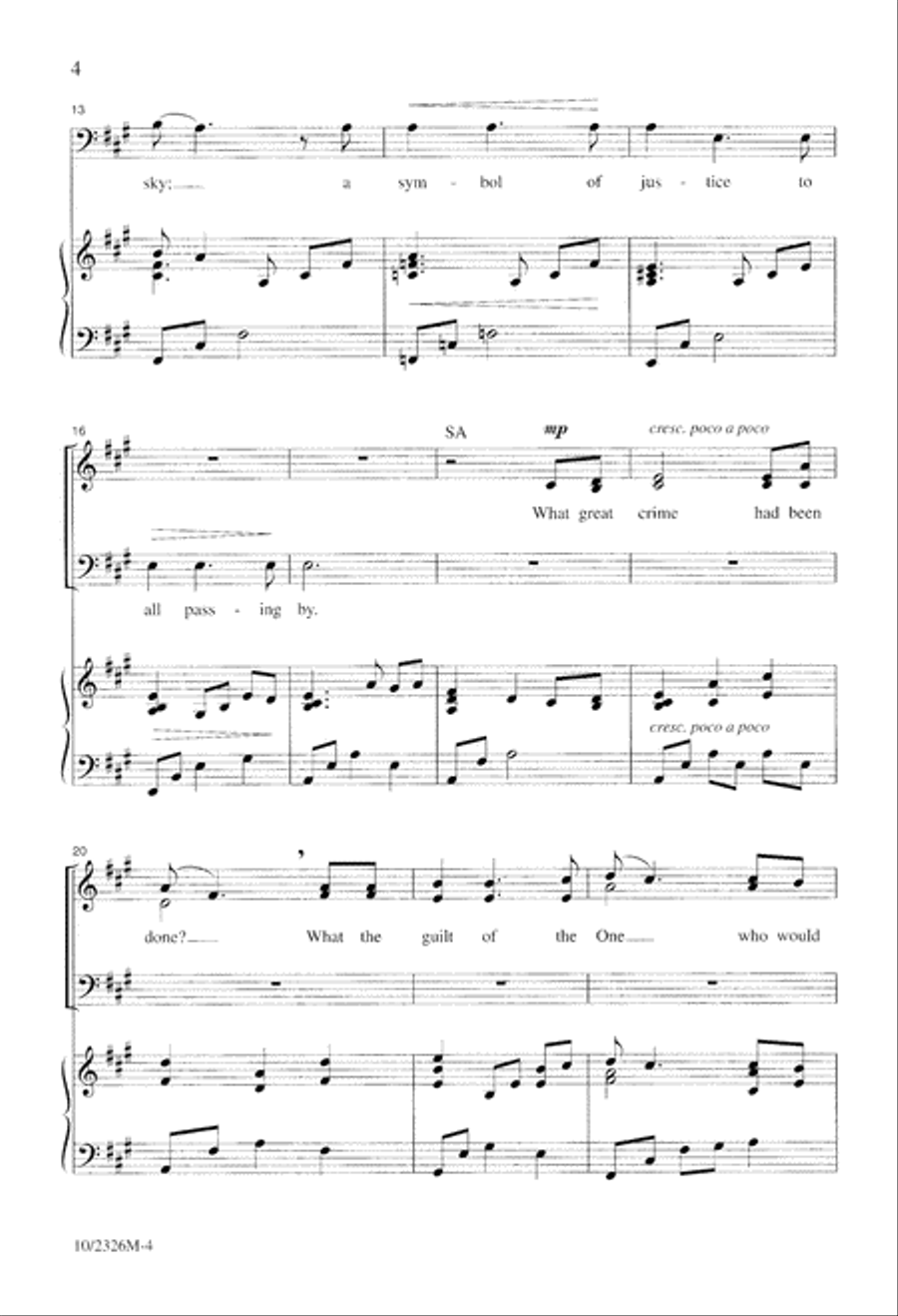 The Heart of God 4-Part scores gallery preview page 4