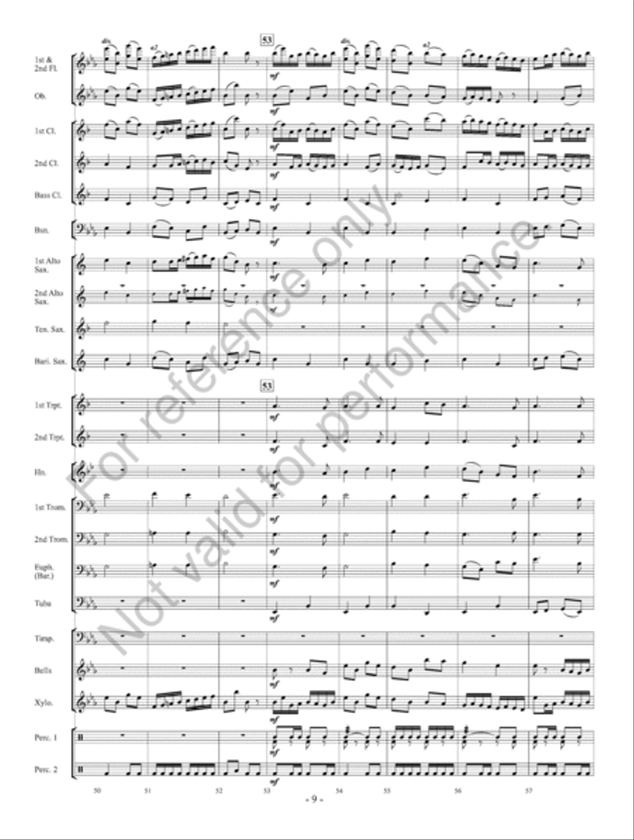 The Toymaker's Workshop Concert Band scores gallery preview page 10