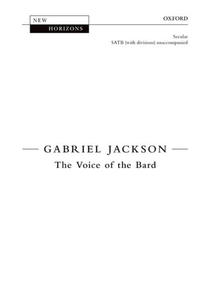 The Voice of the Bard image number null
