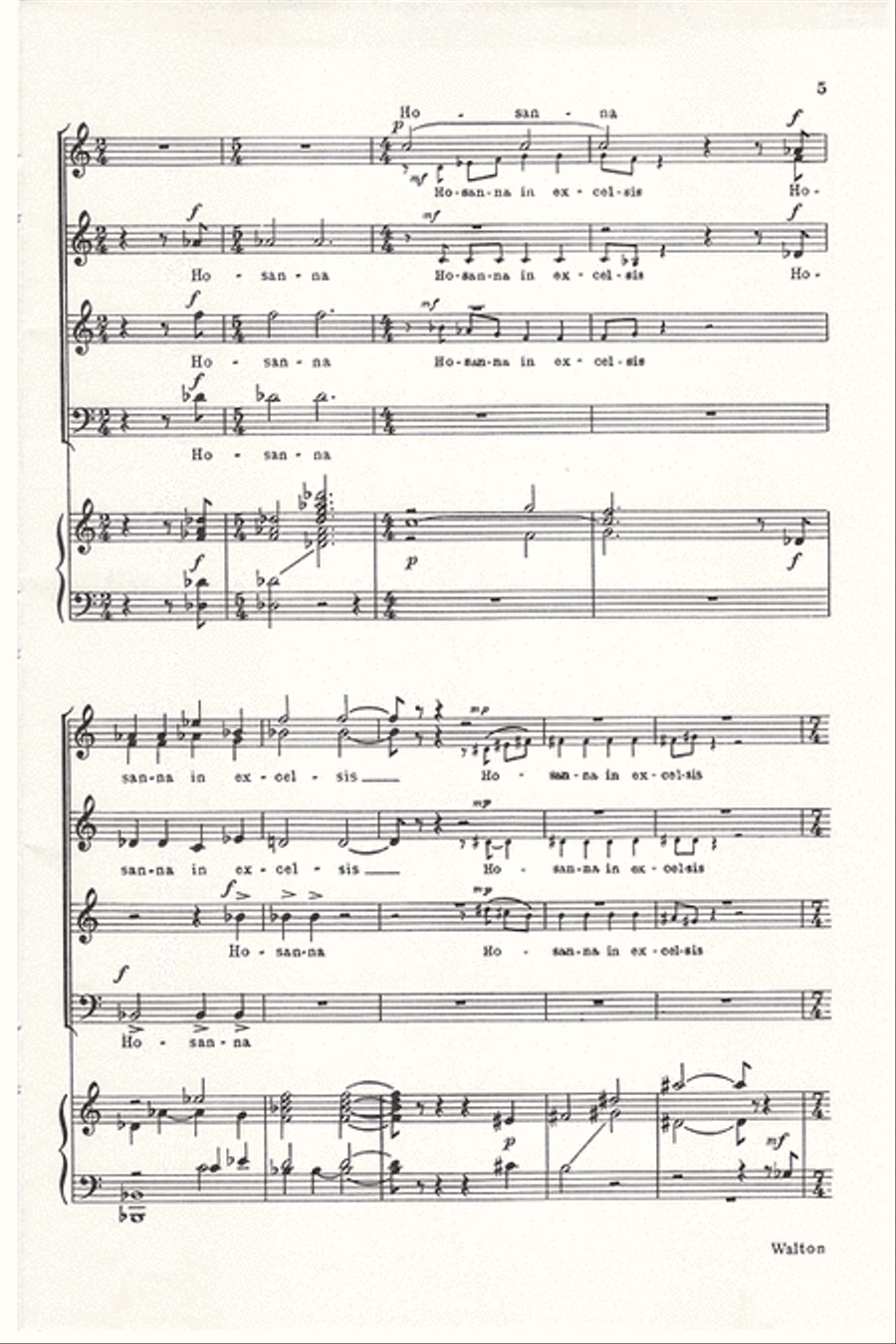 Hosanna (SATB divisi) Divisi scores gallery preview page 4