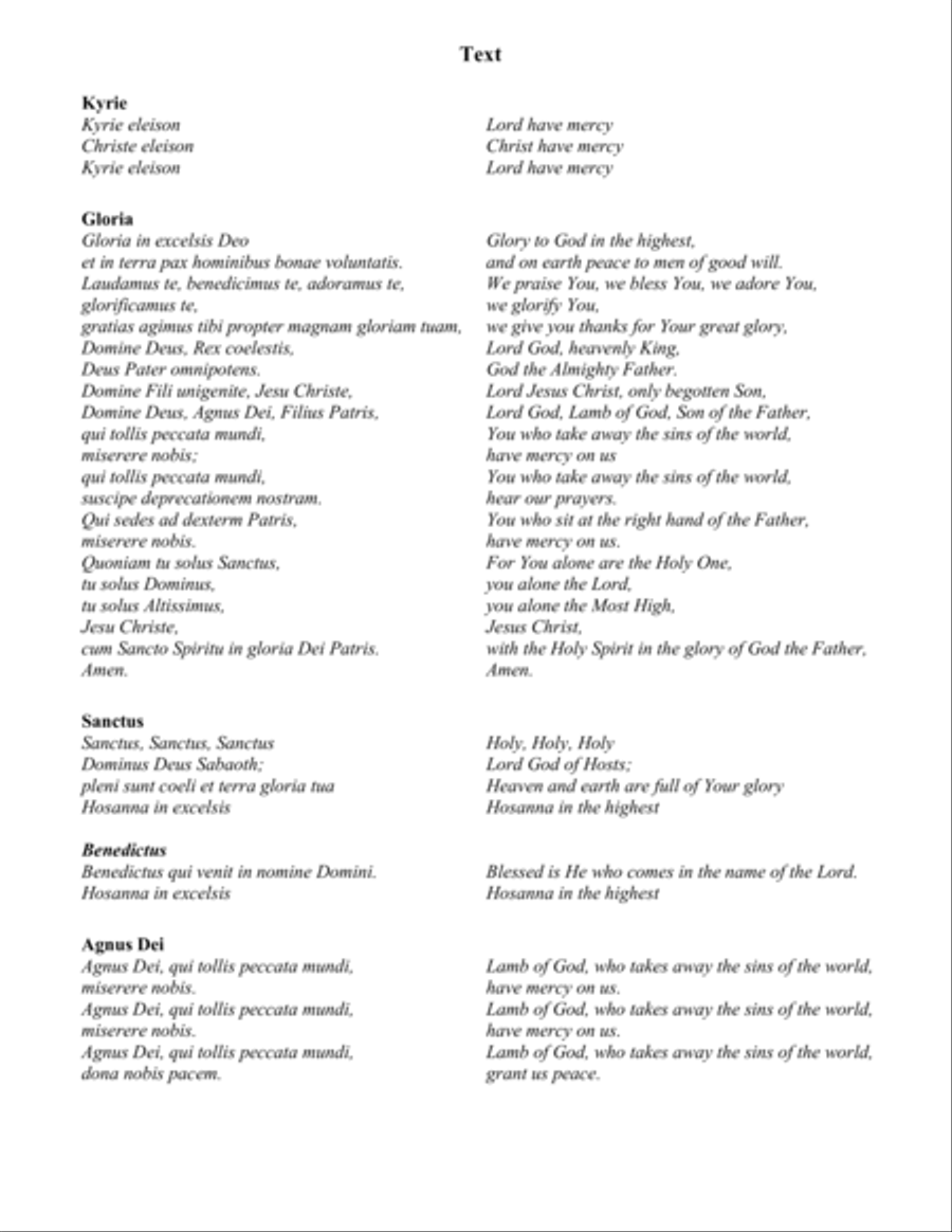 New Gothic Mass 4-Part scores gallery preview page 3