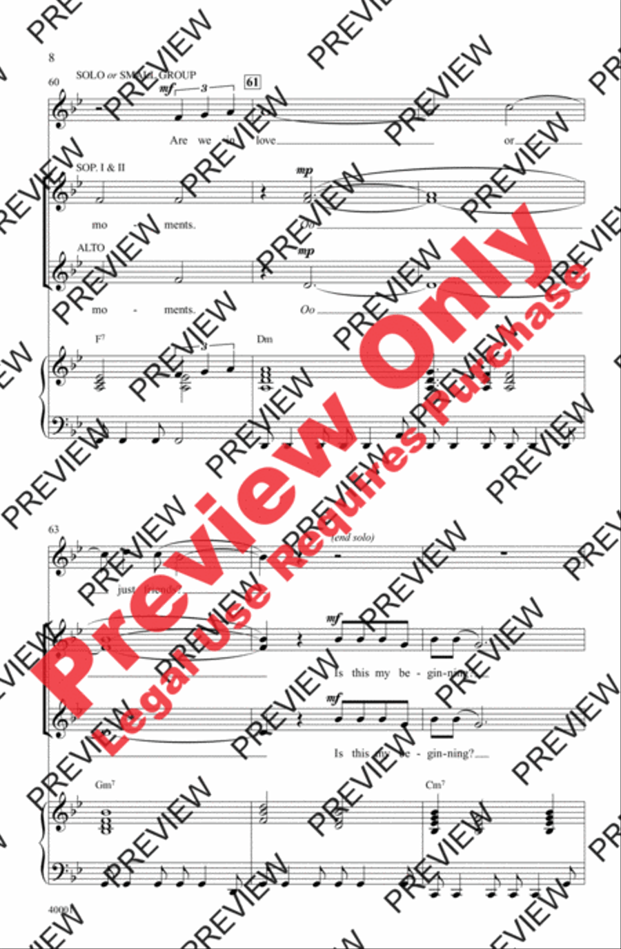 When Will I See You Again - SoundTrax CD (CD only) Choir scores gallery preview page 8