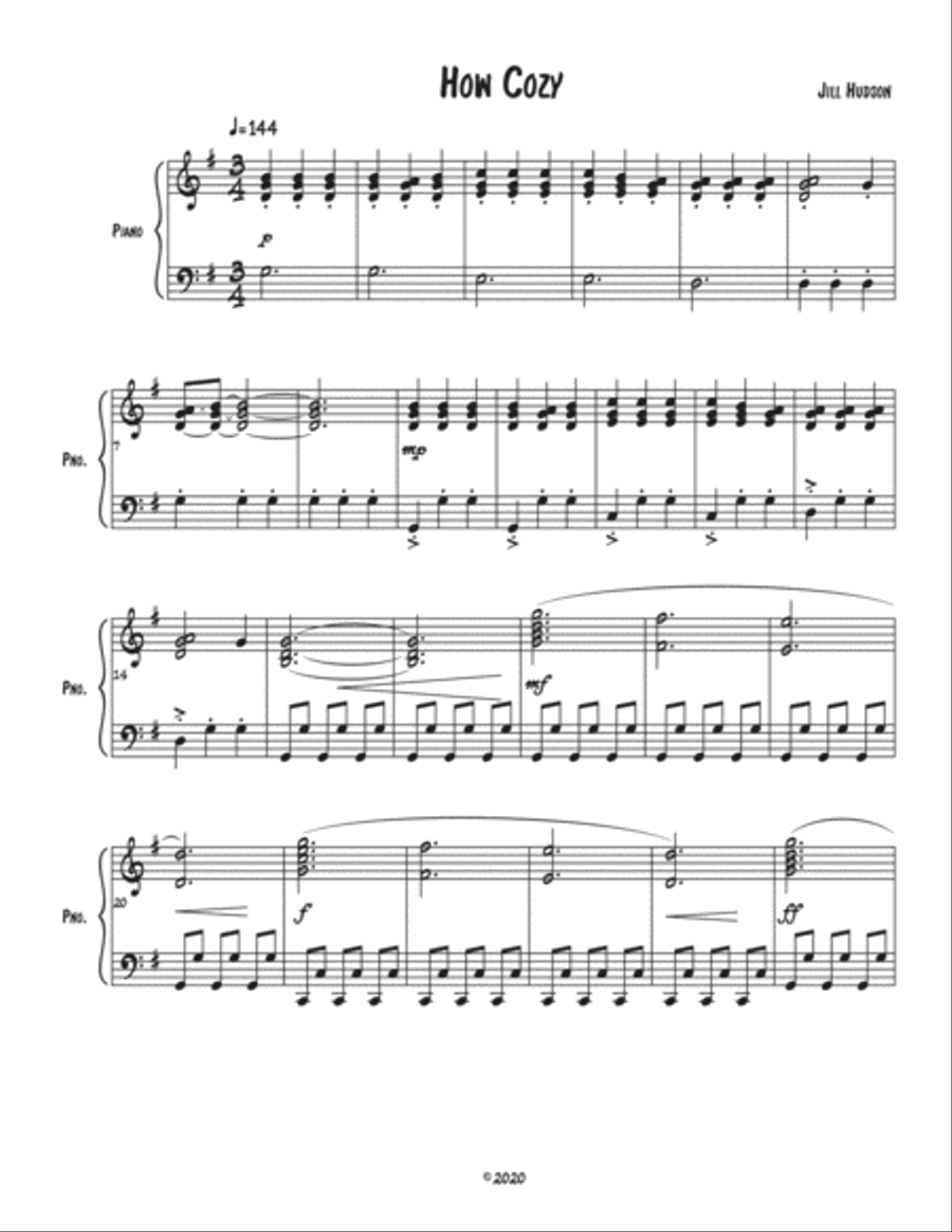 How Cozy Piano Method scores gallery preview page 2