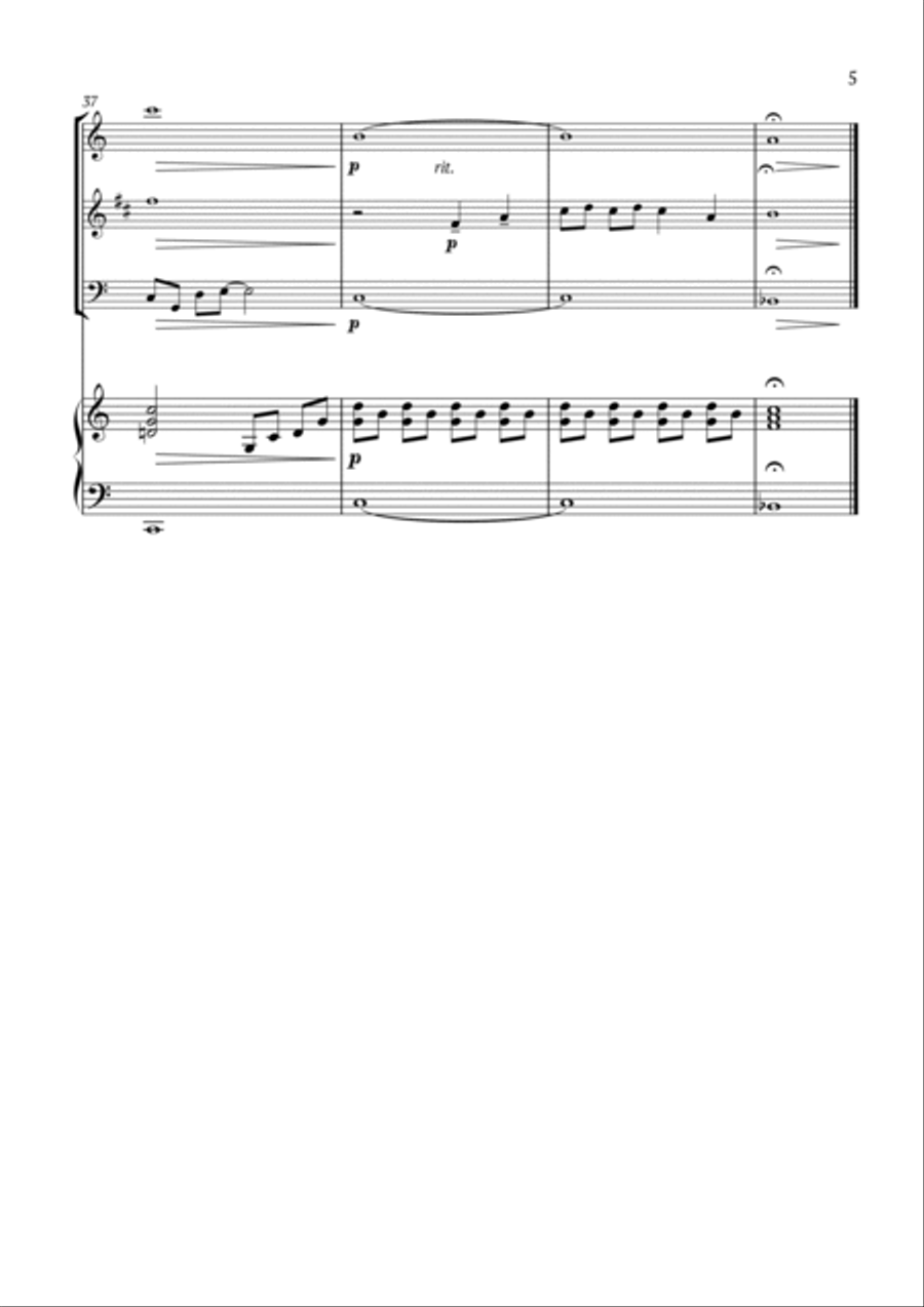 Pure Imagination Clarinet scores gallery preview page 5