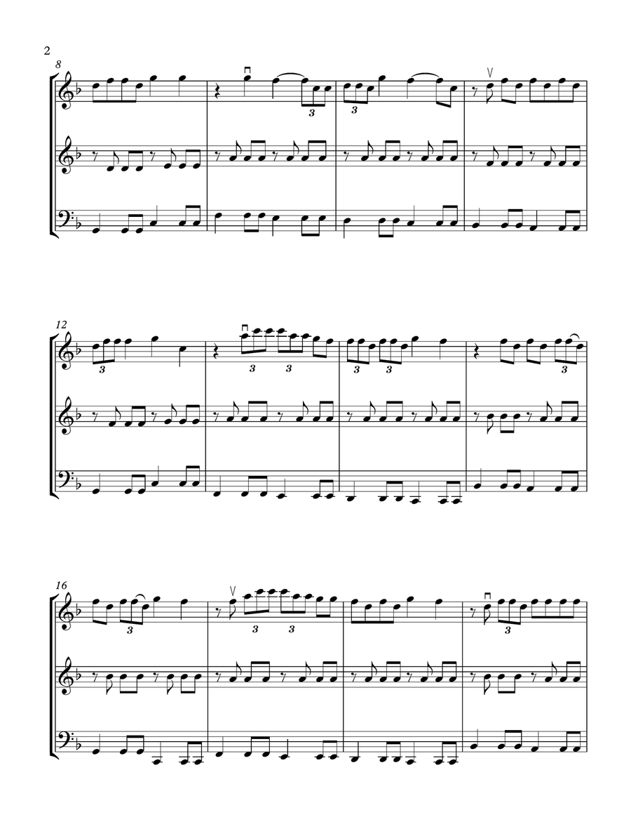 Better Together String Trio scores gallery preview page 2