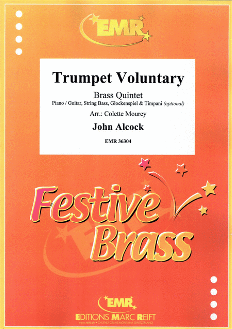 Trumpet Voluntary Brass Band scores gallery preview page 1