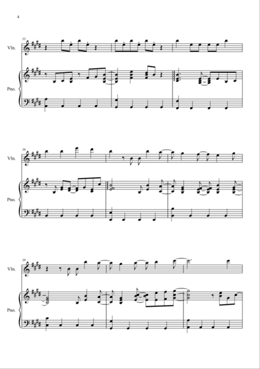 Pretty Pretty Violin Solo scores gallery preview page 4