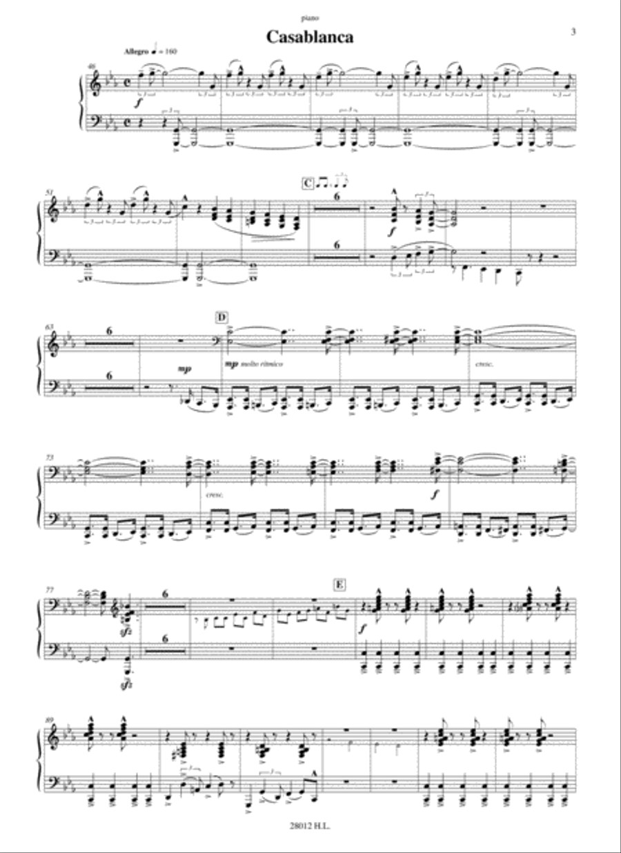 Memorias (Triptico) Memorias (Triptico) Saxophone scores gallery preview page 4