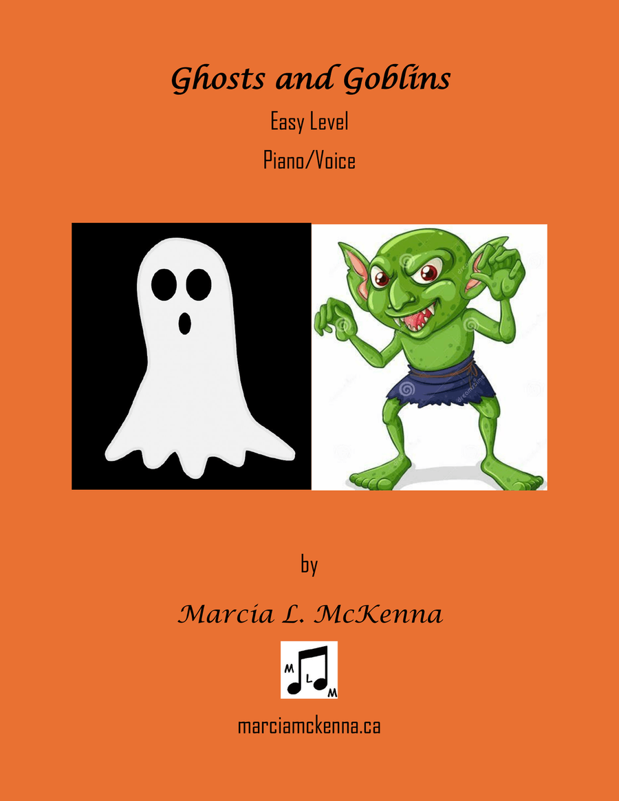Ghosts and Goblins Easy Piano scores gallery preview page 1
