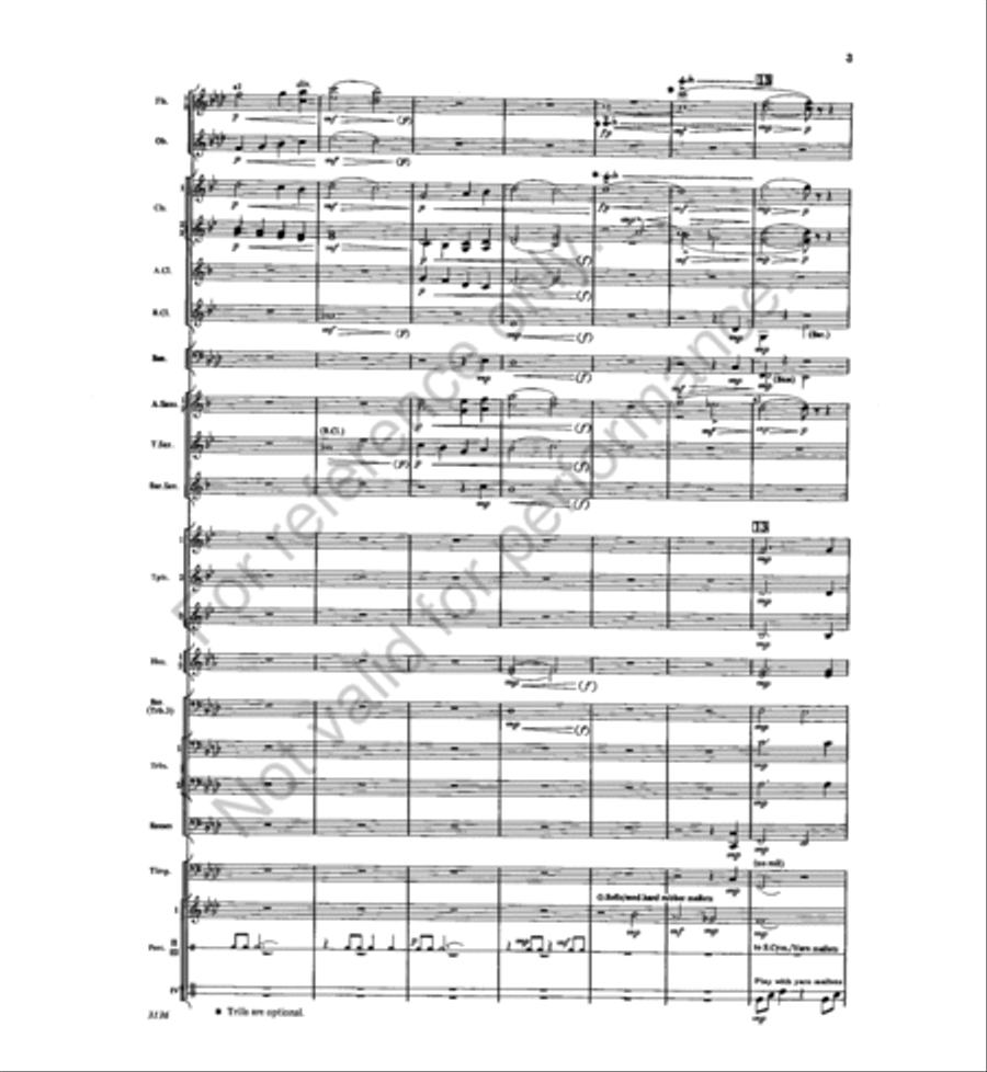 Prayer and Proclamation Prayer and Proclamation Concert Band scores gallery preview page 3